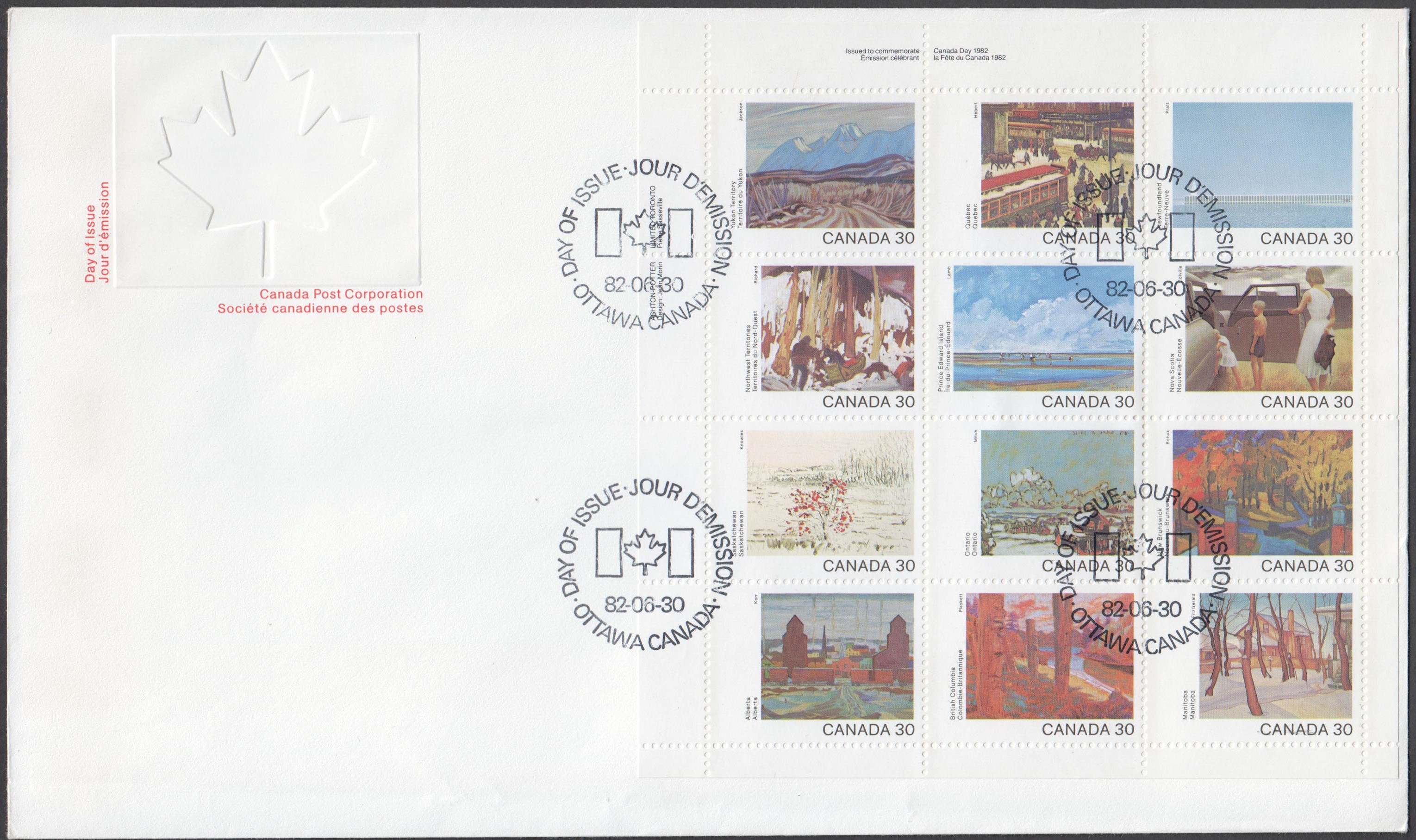 Canada Scott 966a FDC (L) - Click Image to Close